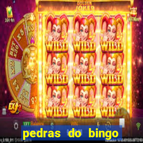 pedras do bingo para imprimir